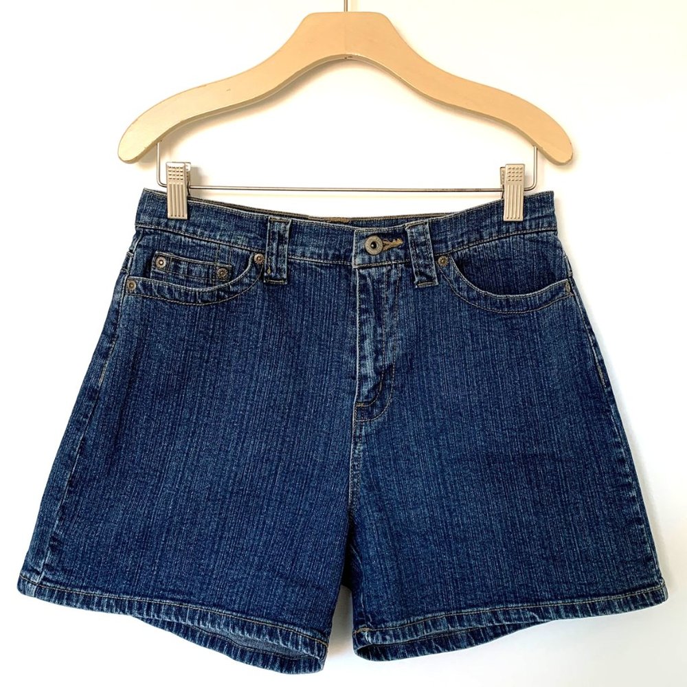 Faded Glory Blue Stretch Shorts